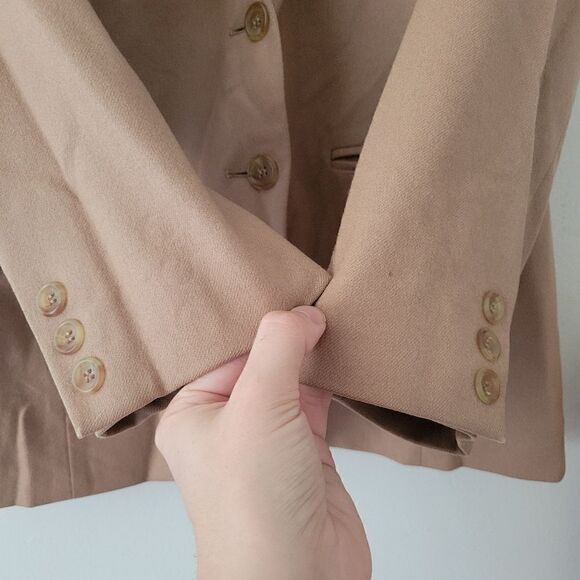 Pendleton Woollen Mills Tan Camel Wool Blazer Jacket 10 - Picture 3 of 10